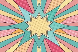 Pop art design, vector illustration Comics book background.