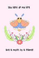 A cute card to a friend, support, with cute insects. with a worm, caterpillar, spider, moth. with a funny inscription vector