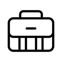 Briefcase Icon Vector Symbol Design Illustration