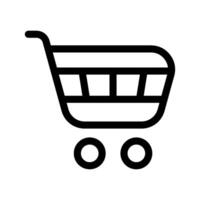 Cart Icon Vector Symbol Design Illustration