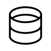 Database Icon Vector Symbol Design Illustration