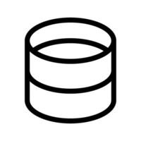 Database Icon Vector Symbol Design Illustration