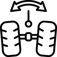 wheel alignment icon. Precision Alignment Icon vector