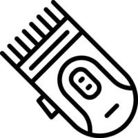 Hair clipper icon. Clipper icon vector