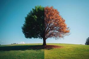 ai generado clima cambio impacto en más y peor ambiente profesional fotografía foto