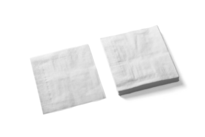 Paper Napkin Stack Mockup png