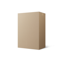 Packages cardboard box mockup png