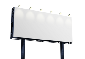 Billboard mockup template png