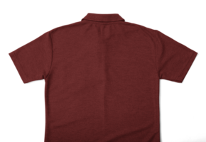 indietro lato polo camicia modello modello con tasca png