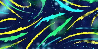 Abstract Grunge Brush Background with Halftone Effect. Sport Background with Brush Style. Scratch and Texture Elements For Design vector