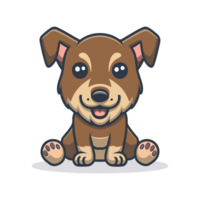 einfach und süß Beagle Hund, transparent png
