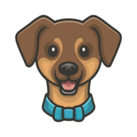 einfach und süß Beagle Hund, transparent png