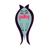 funny demon for halloween png