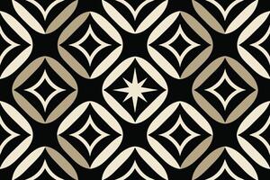 monochrome background with retro pattern design vector