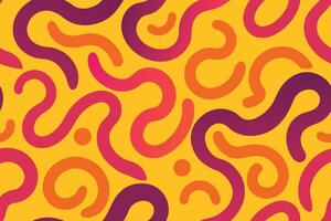 Squiggle Seamles Pattern vector