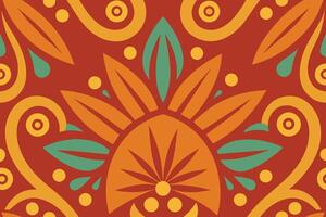 Hand Drawn Pattern Background vector