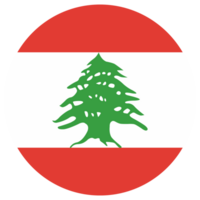 libanon nationell flagga png
