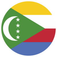 Komoren National Flagge png