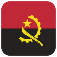 bandiera nazionale dell'Angola png