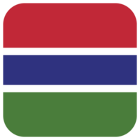 Gambia National Flagge png