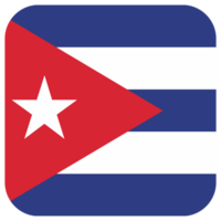 Kuba National Flagge png