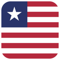 Liberia nationell flagga png
