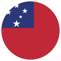 bandera nacional de samoa png