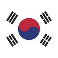 söder korea nationell flagga png