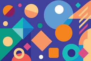 Abstract Shapes Background vector