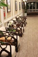 Corridor with Chairs photo