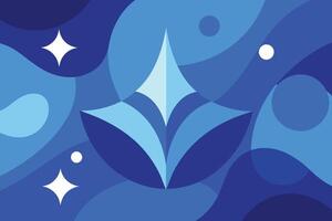 Blue Abstract Vector Background