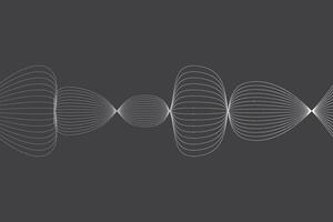 Minimal abstract line futuristic tech background. Vector digital art banner design
