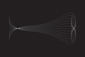 Minimal abstract line futuristic tech background. Vector digital art banner design