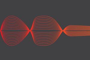 Minimal abstract line futuristic tech background. Vector digital art banner design