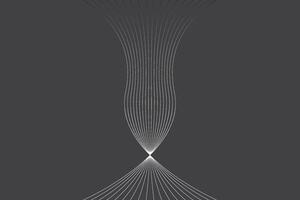 Minimal abstract line futuristic tech background. Vector digital art banner design
