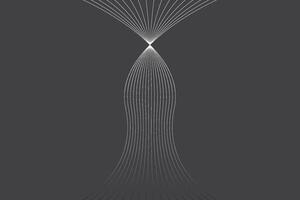 Minimal abstract line futuristic tech background. Vector digital art banner design