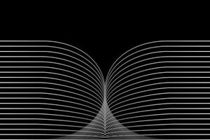 Minimal abstract line futuristic tech background. Vector digital art banner design