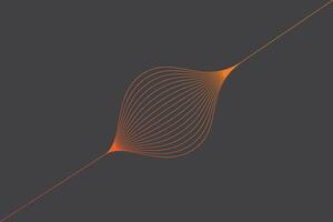 Minimal abstract line futuristic tech background. Vector digital art banner design