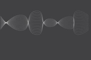 Minimal abstract line futuristic tech background. Vector digital art banner design