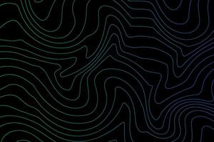 wavy line isolated on plane abstract background vector