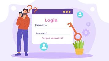 create a login page for your website video