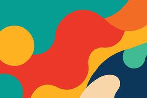 Abstract Shapes Background vector