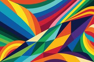 Colorful fine Art Abstract Background vector