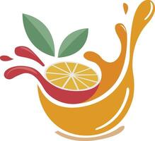 Juice Shop Logo Template Vector