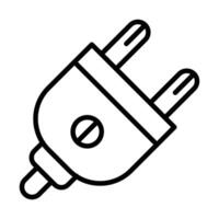 Plug Vector Icon Design