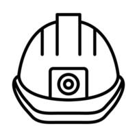 Hard Hat Vector Icon Design