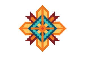 Geometric shapes White Background vector