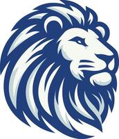 logotipo de la mascota del león vector