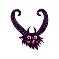 funny demon for halloween png