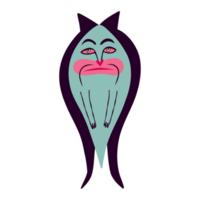 funny demon for halloween png